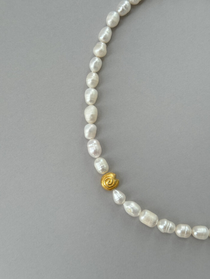Choker muszelka | Srebro 925 - obrazek 4